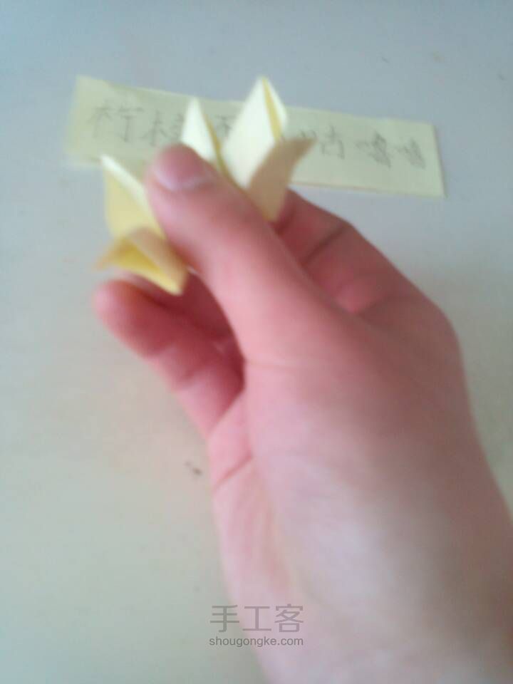 折纸蝴蝶戒指 第9步