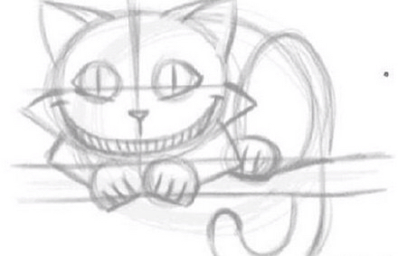 【手绘】还记得爱丽丝与梦游仙境的柴郡猫吗? 第3步