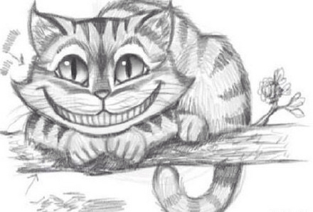【手绘】还记得爱丽丝与梦游仙境的柴郡猫吗? 第7步