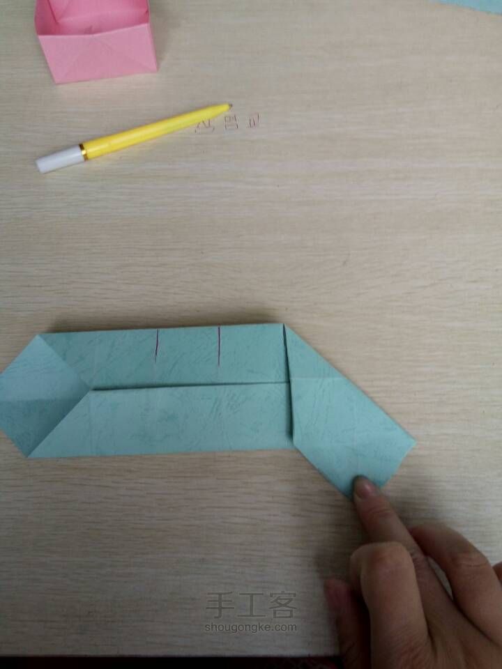 超简单的折纸盒子 第7步