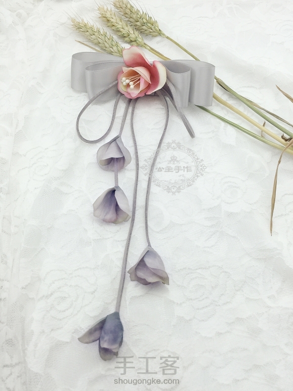 【公主手作】森女系流苏蝴蝶结发饰【私人定制版】

特别唯美的一款手工发饰，

粉丝～Miss芝士‘特别定制的哦～！

快快来学～！ 第1张