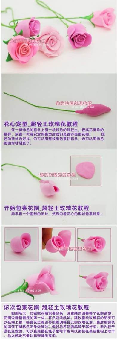 转 玫瑰花 第2步