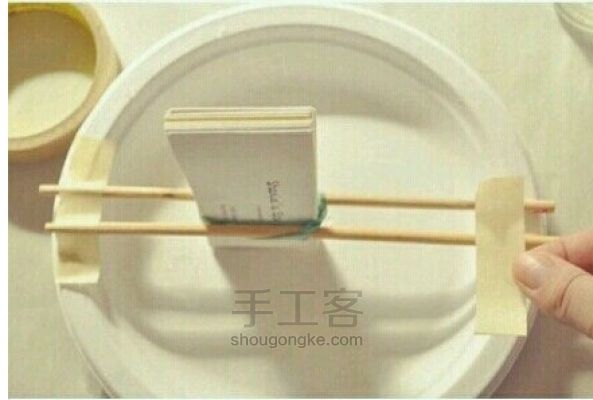 （转载）创意手工名片 用水彩滴画出来的每一张都不同的名片 第3步