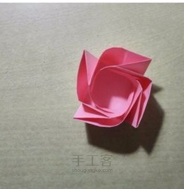 （转）玫瑰花形状的盒子 第12步