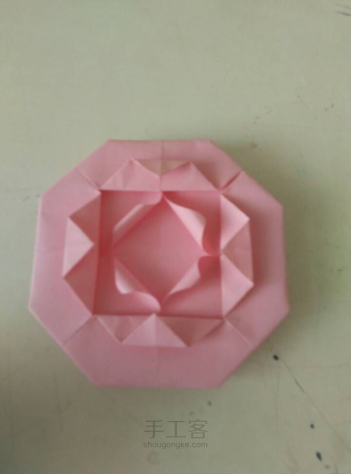 折纸玫瑰 第14步