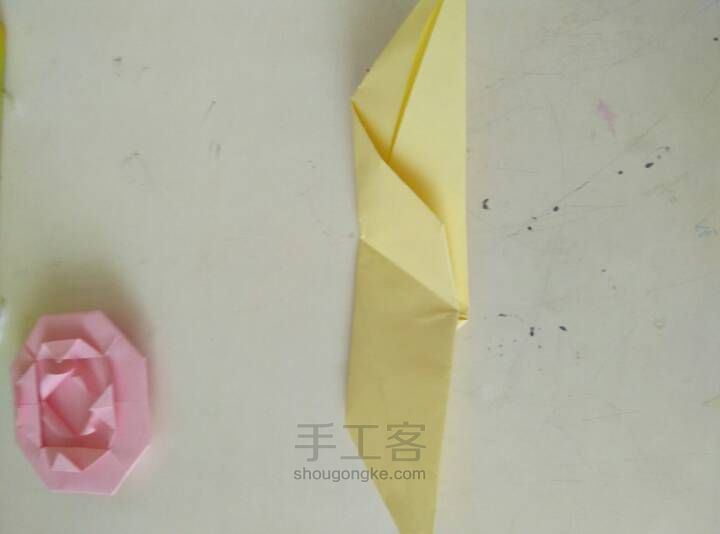折纸玫瑰 第20步