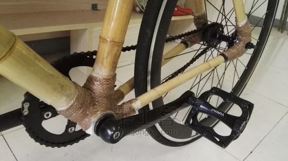 教你制作一辆独一无二的竹子自行车 第14步