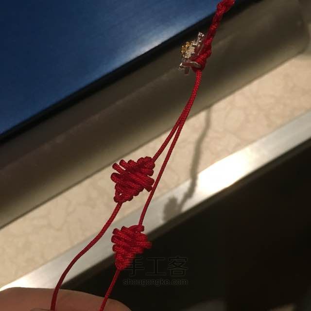 【原创】【雏菊】红绳手链第二弹 第8步