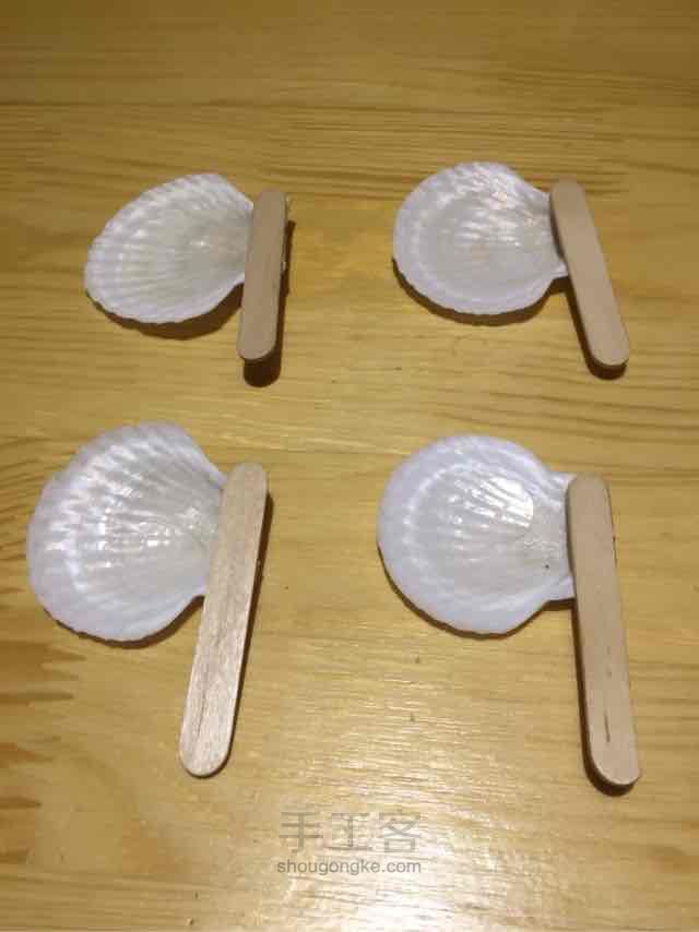 扇贝置物架～承重力还不错哦～ 第2步