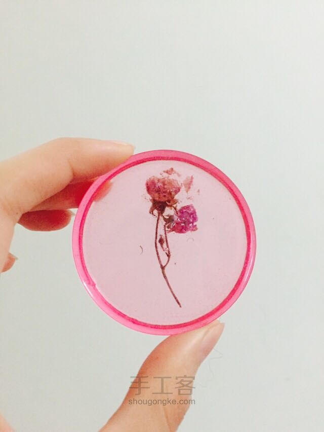 鲜花滴胶作品 第9步