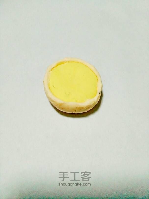 【粘土食玩】柠檬派😄 第5步