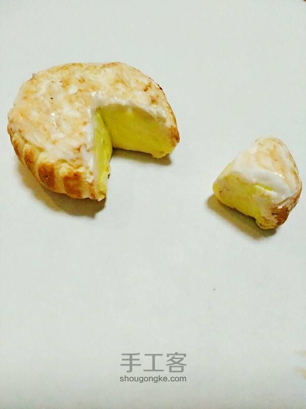 【粘土食玩】柠檬派😄 第10步