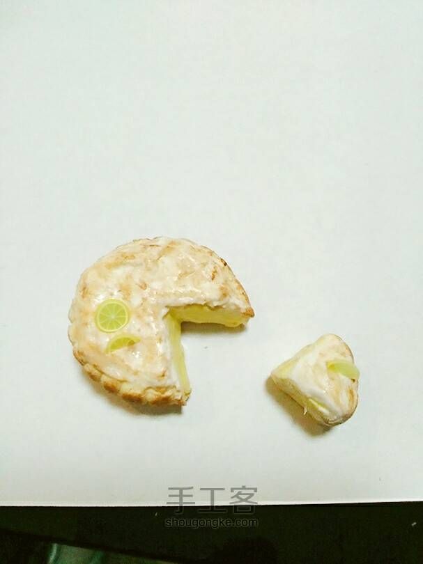 【粘土食玩】柠檬派😄 第14步