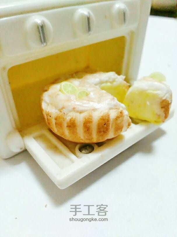 【粘土食玩】柠檬派😄 第16步