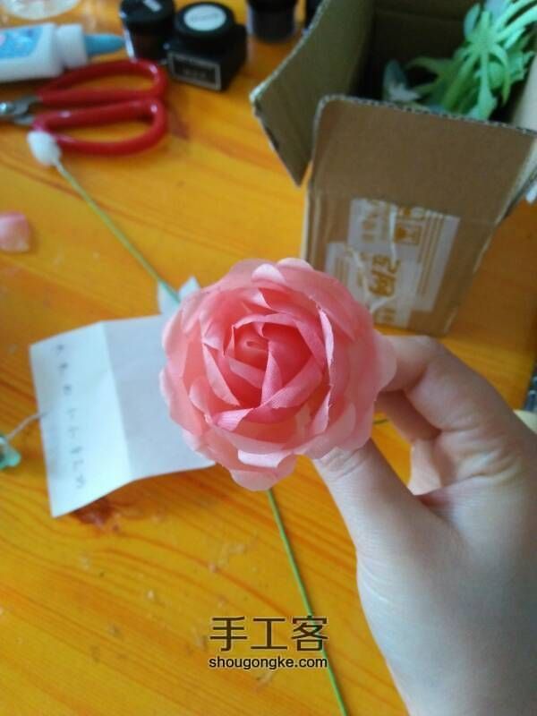 【成品手工包有售】手工布花之玫瑰花 第9步