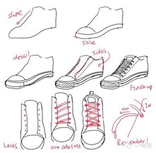 （转）鞋子画法。 第9步