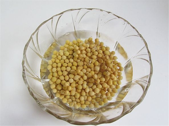 黑芝麻花生香浓豆浆 第2步