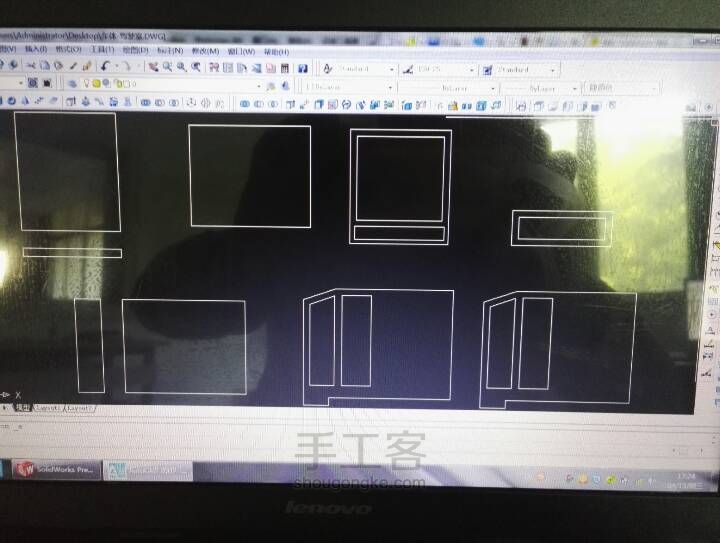 起重机ABS板材模型 第5步