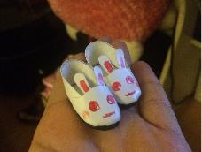 可爱兔兔鞋