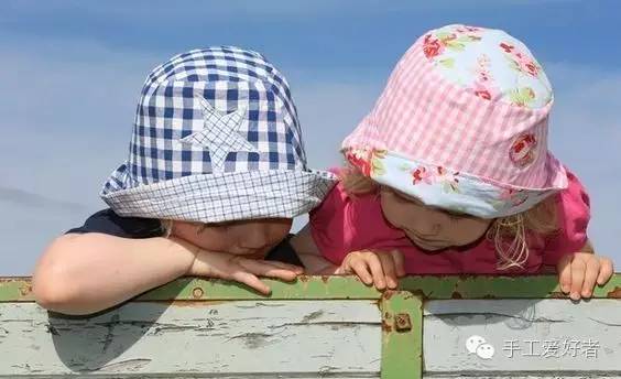 （转）美好实用的儿童太阳帽教程！妈妈的手作是最好的遮阳伞 第3步