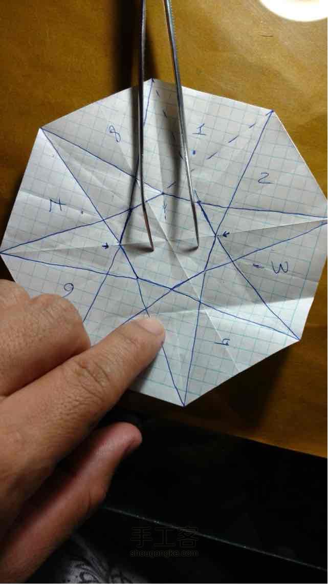 折纸钻石制作教程【转载】 第17步