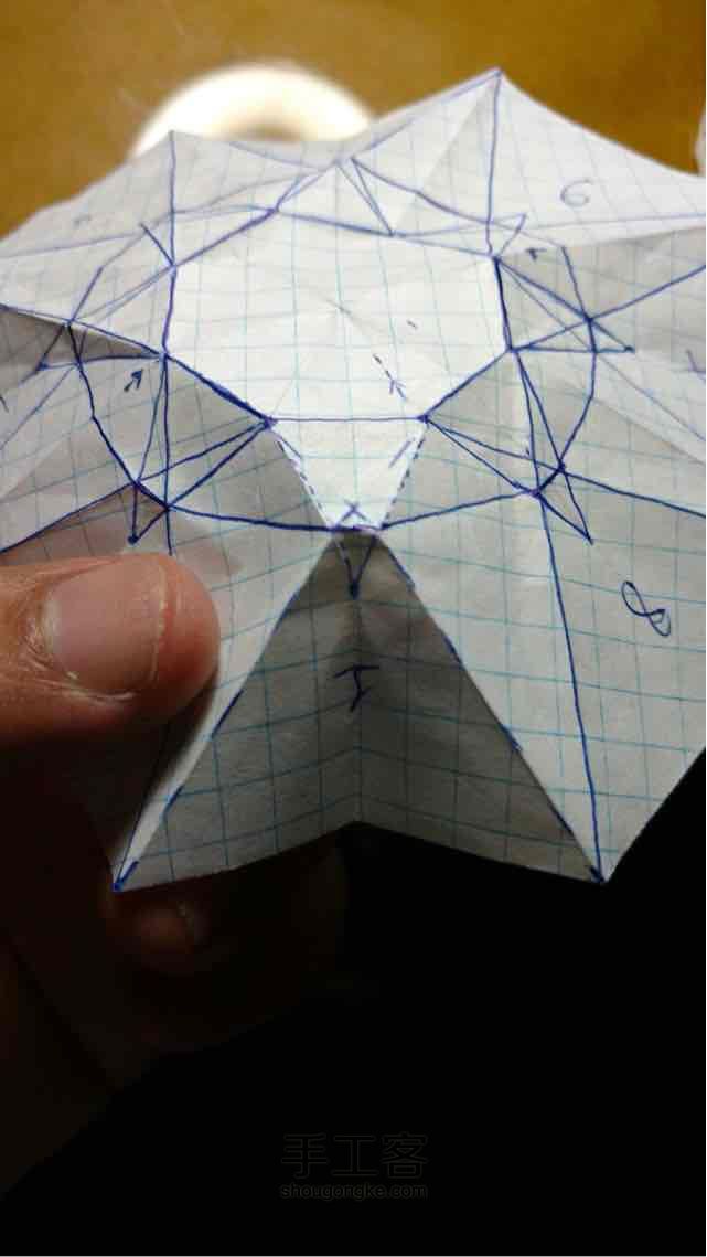 折纸钻石制作教程【转载】 第30步