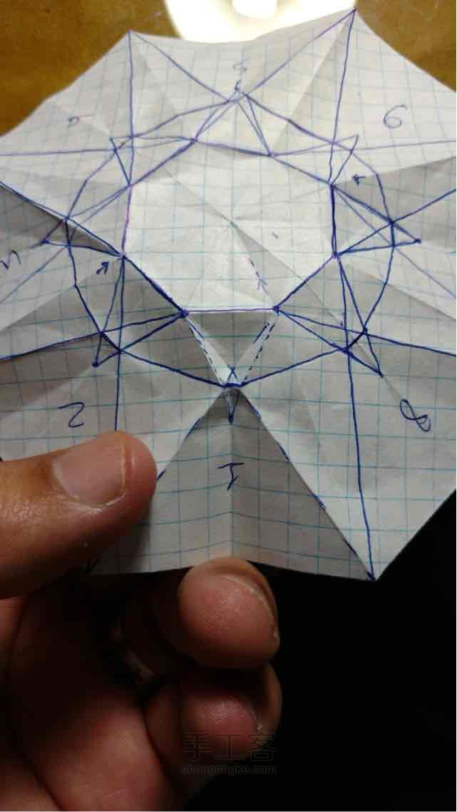 折纸钻石制作教程【转载】 第31步