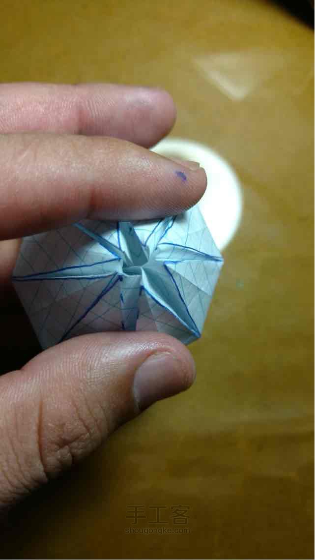 折纸钻石制作教程【转载】 第39步