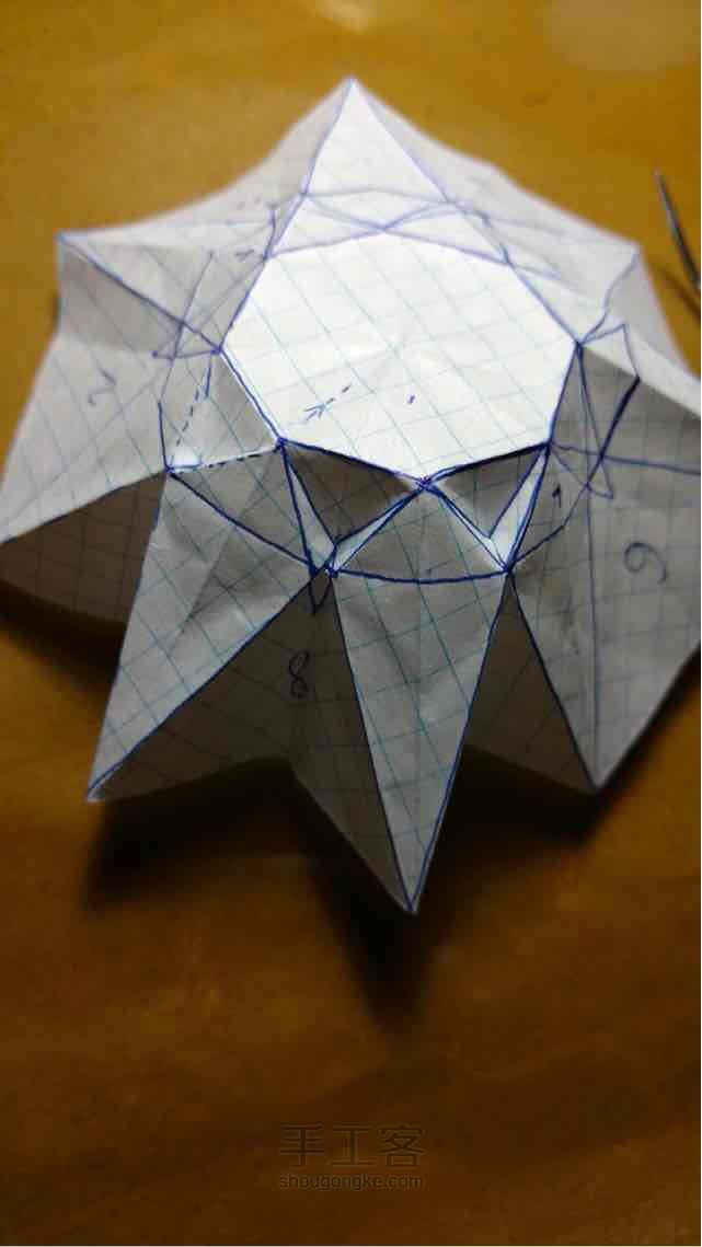 折纸钻石制作教程【转载】 第37步