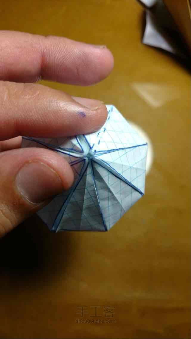 折纸钻石制作教程【转载】 第40步