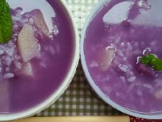紫薯山药粥教程（甜的）