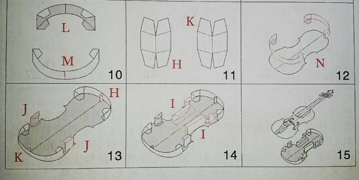 小提琴原版教程（附高清模板） 第2步