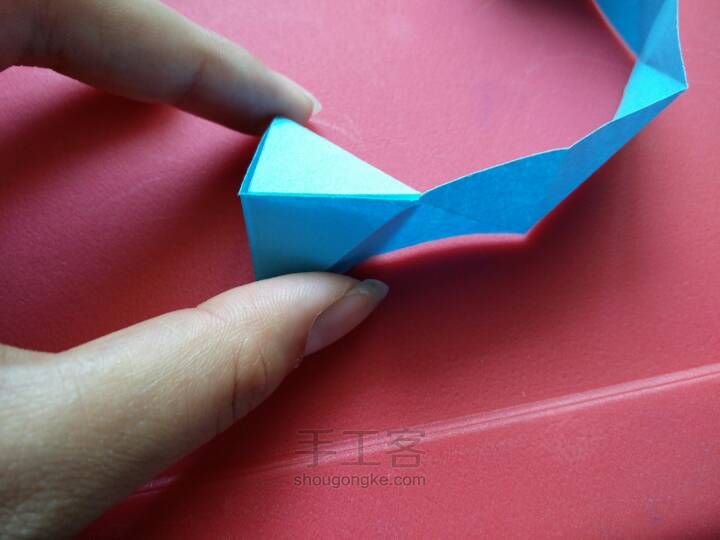 简易纸折小粽子 第9步