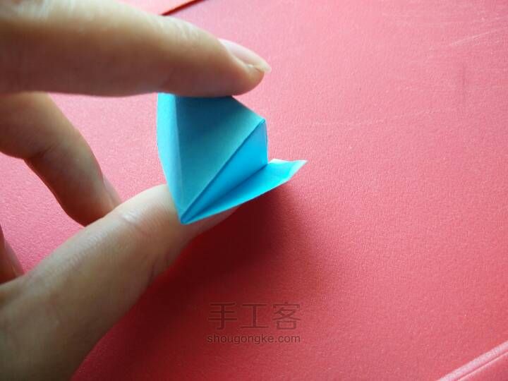 简易纸折小粽子 第10步