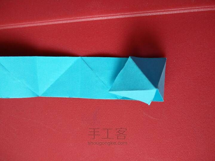 简易纸折小粽子 第8步