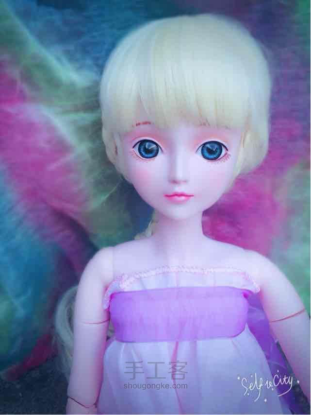 娃娃编发 第14步