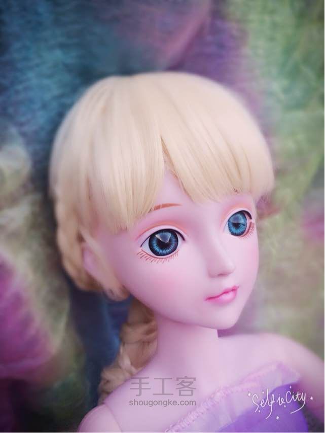 娃娃编发 第16步