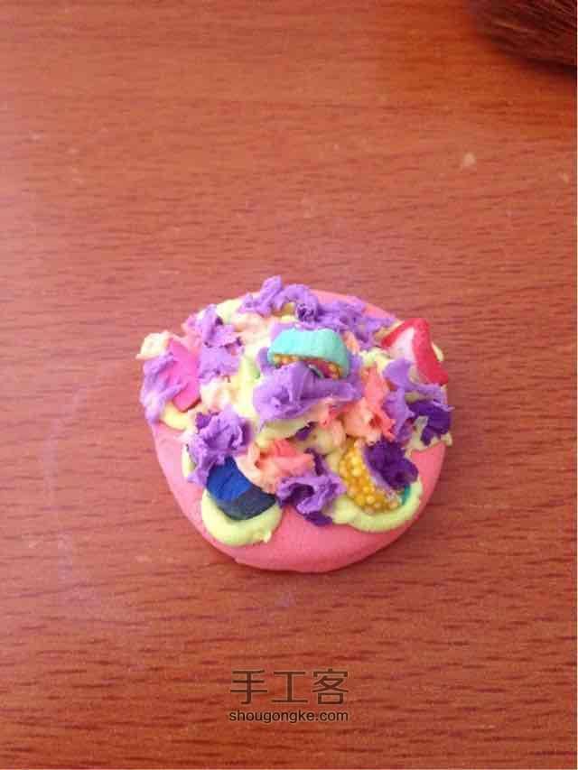 闪粉蛋糕🍰 第5步