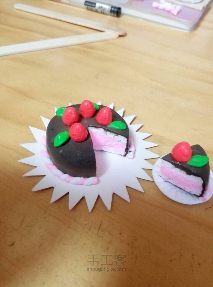 草莓巧克力蛋糕~ 第24步