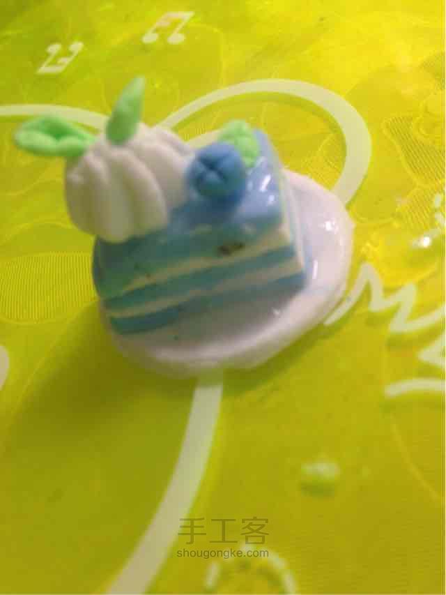 小清新蓝莓蛋糕 第2步