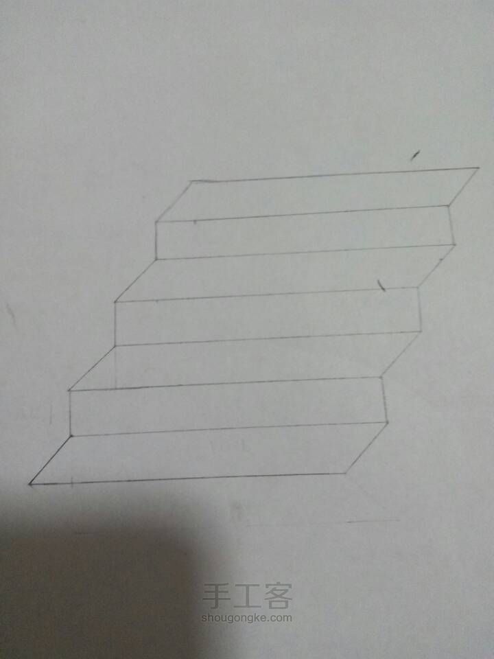 视觉图之3D楼梯 第7步