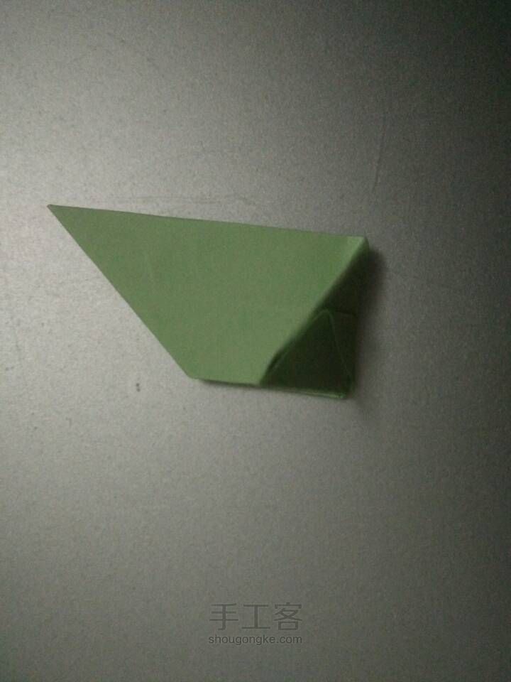 三角形小装饰，非常简单喔 第12步