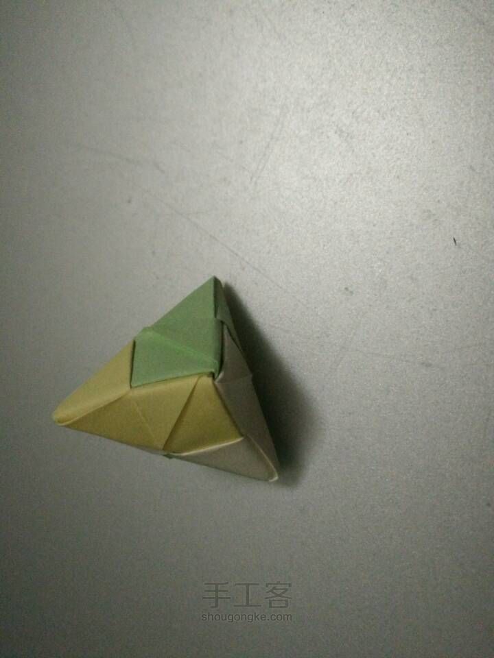 三角形小装饰，非常简单喔 第23步