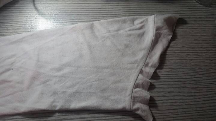 旧T恤的袖子拿来编绳 第2步