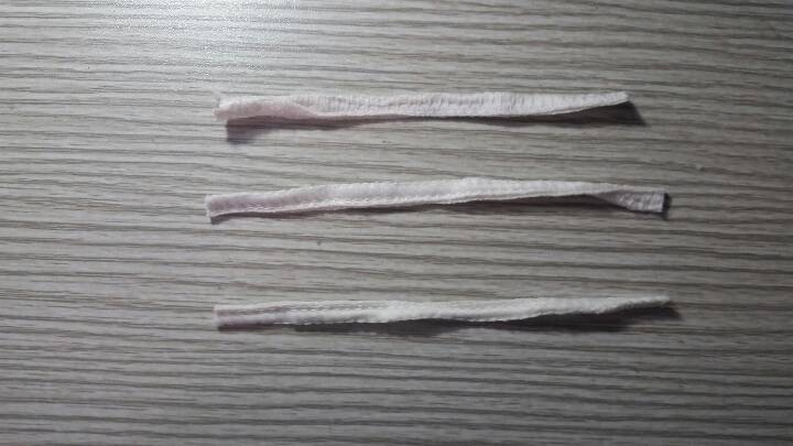 旧T恤的袖子拿来编绳 第11步