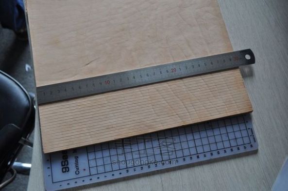 【前羽】6种不同钢材的裁皮刀/削薄刀横向对比测试 第5步