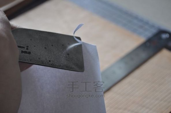 【前羽】6种不同钢材的裁皮刀/削薄刀横向对比测试 第7步