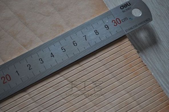 【前羽】6种不同钢材的裁皮刀/削薄刀横向对比测试 第6步