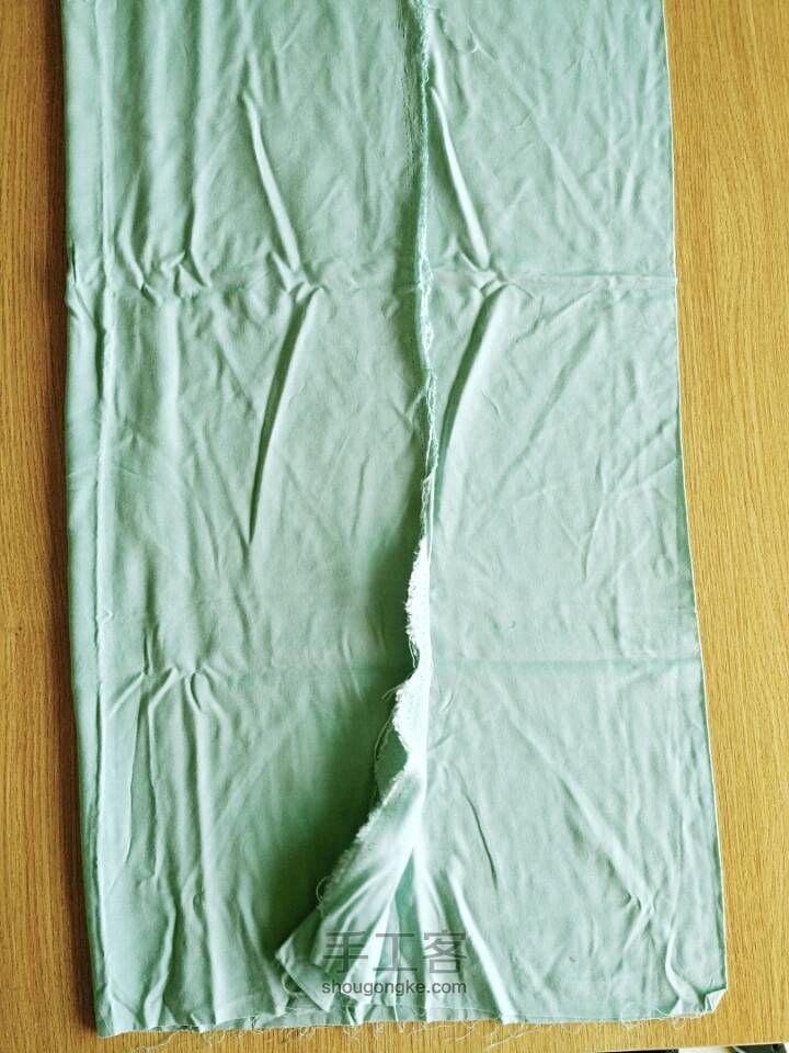 儿童棉绸七分家居服 第1步