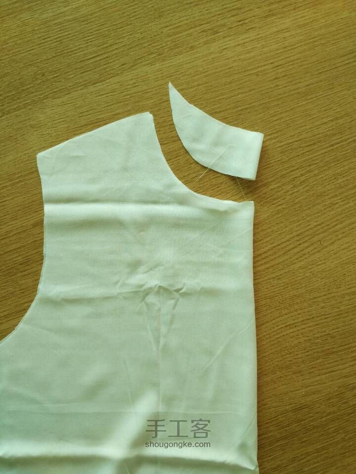 儿童棉绸七分家居服 第9步